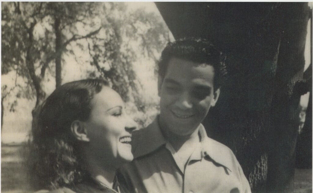 Cantinflas with his wife