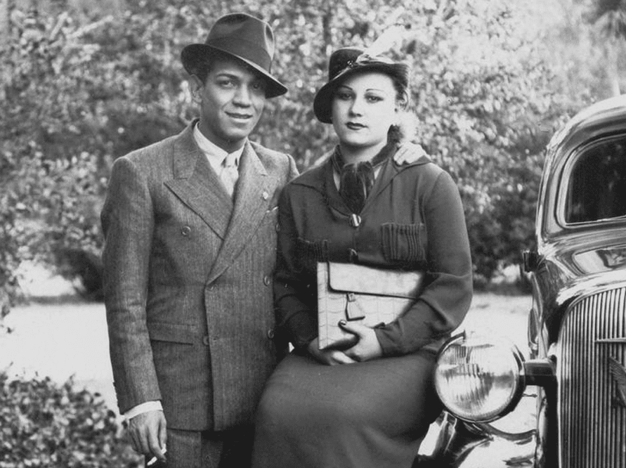 Cantinflas and wife
