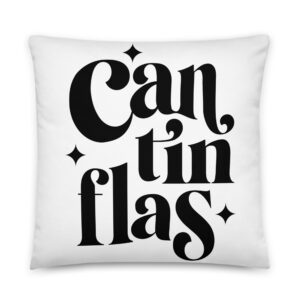Cantinflas Logo Throw Pillow