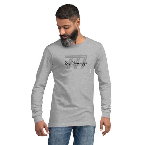 A Sus Ordnes Jefe Old Fashioned Unisex Long Sleeve Tee Athletic Heather