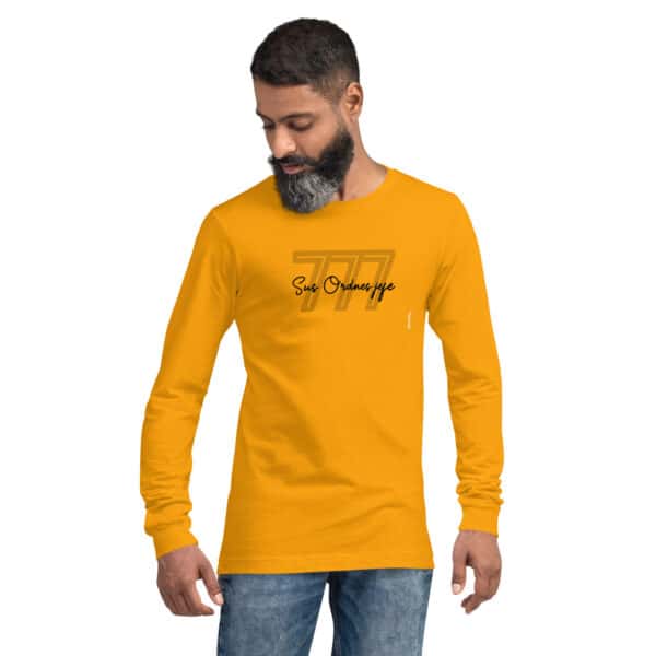 A Sus Ordnes Jefe Old Fashioned Unisex Long Sleeve Tee Gold