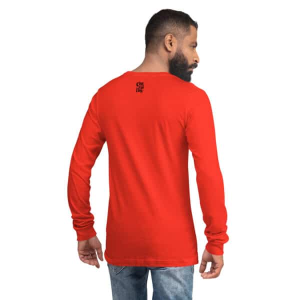 A Sus Ordnes Jefe Old Fashioned Unisex Long Sleeve Tee Poppy
