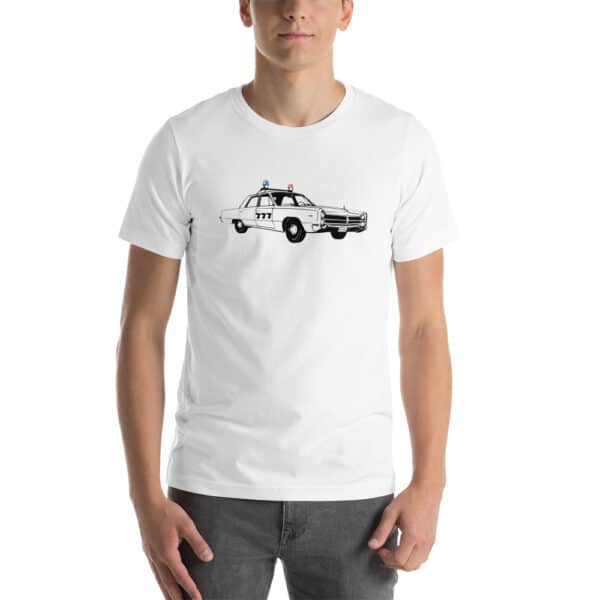 Patrol Car 777 Unisex T-shirt White