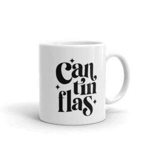 Cantinflas Original Logo White Glossy Mug