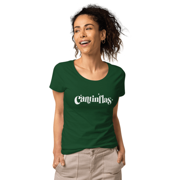 Women’s Cantinflas Logo Organic T-shirt Green