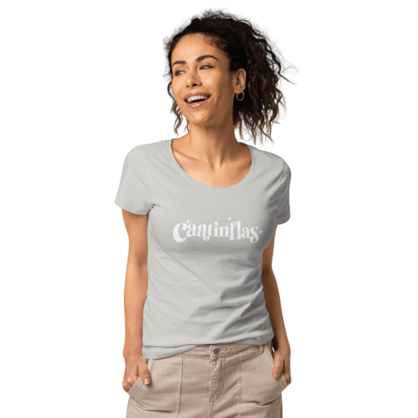 Women’s Cantinflas Logo Organic T-shirt Pure Grey