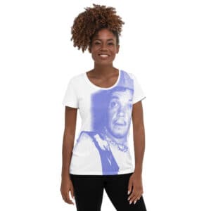 Cantinflas Infinite Skies Women’s Athletic T-Shirt
