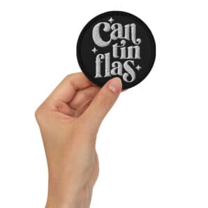 Cantinflas Logo Embroidered Patch