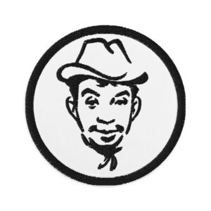 Cantinflas Abstract Profile Patch