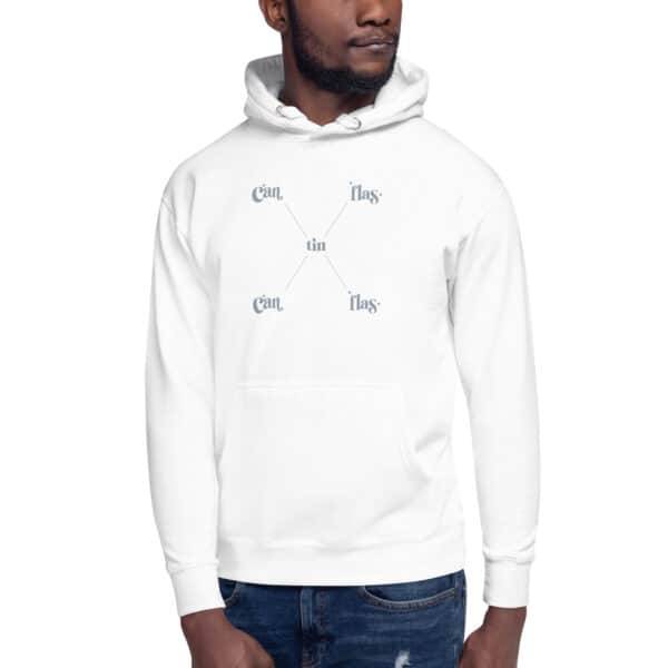 Catch Me Cantinflas Hoodie White