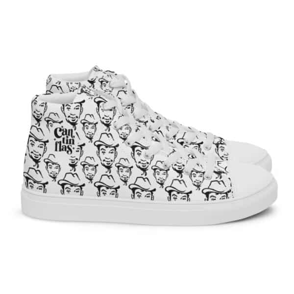 Women’s High Top Cantinflas Pattern Shoes