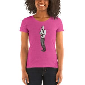 Cantinflas Quiubo Chato Women’s T-Shirt Berry Triblend