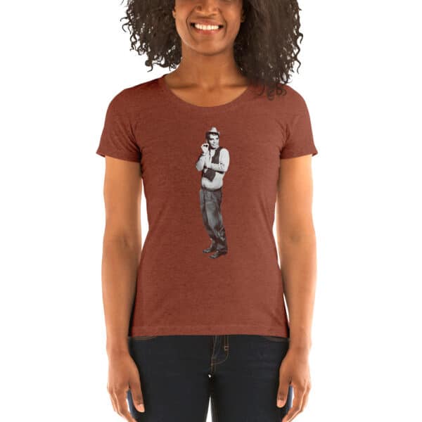 Cantinflas Quiubo Chato Women’s T-Shirt Clay Triblend