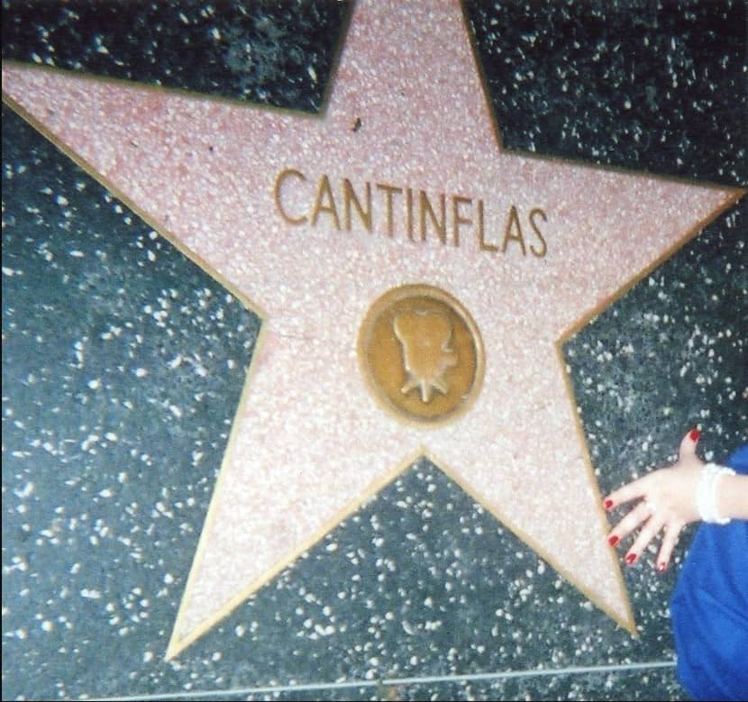 Where is Cantinflas’ star Hollywood walk fame